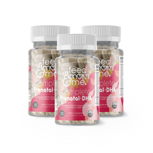 Load image into Gallery viewer, 3 Month Supply of Complete Prenatal + DHA Multivitamin